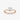 #18K Rose Gold-Blonde Solitaire Engagement Ring-Cathedral Setting Evergleam